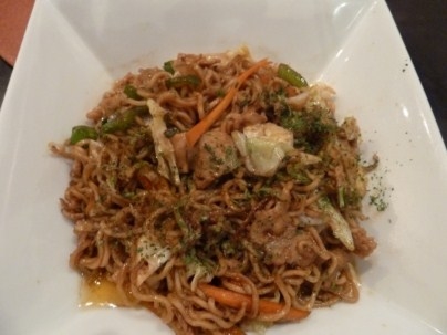 salteado de fideos